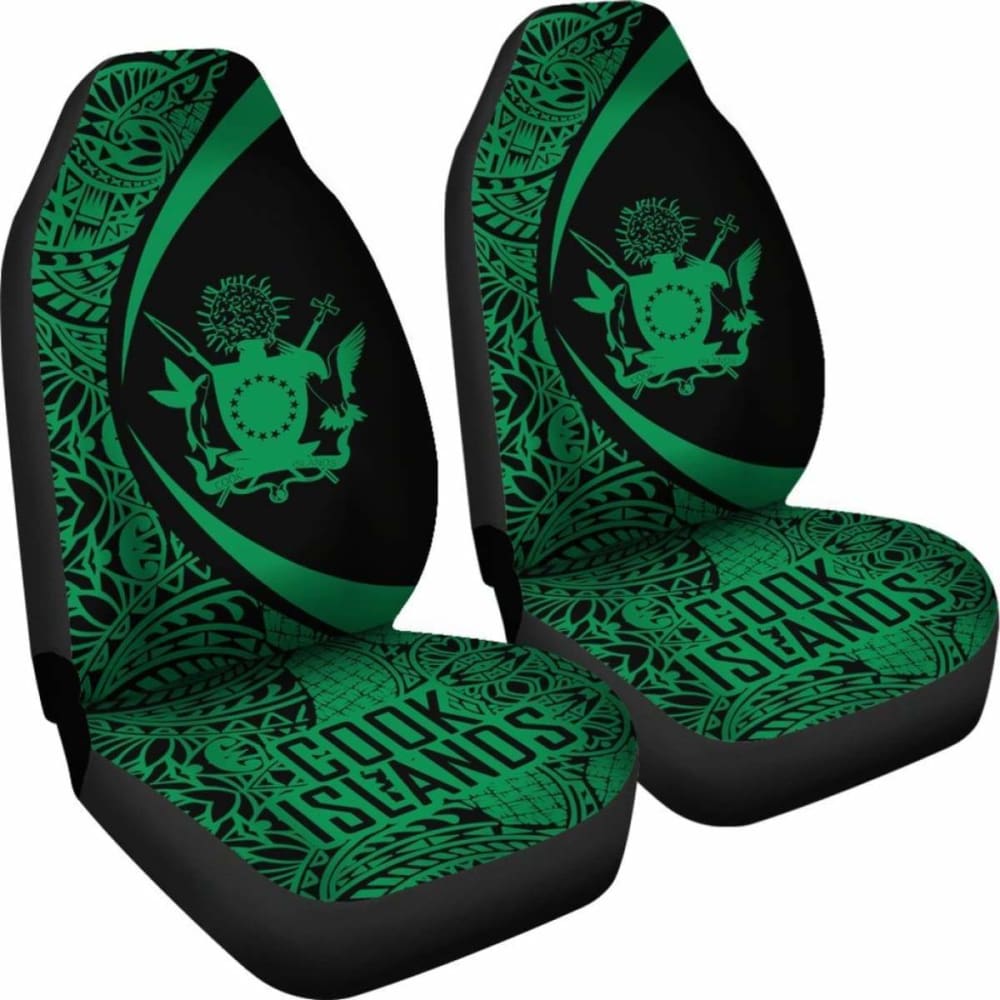 Cook Islands Polynesian Car Seat Cover Circle Style 05 Amazing 105905 - YourCarButBetter