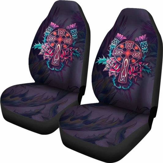 Cross & Thistle Celtic Car Seat Cover 160905