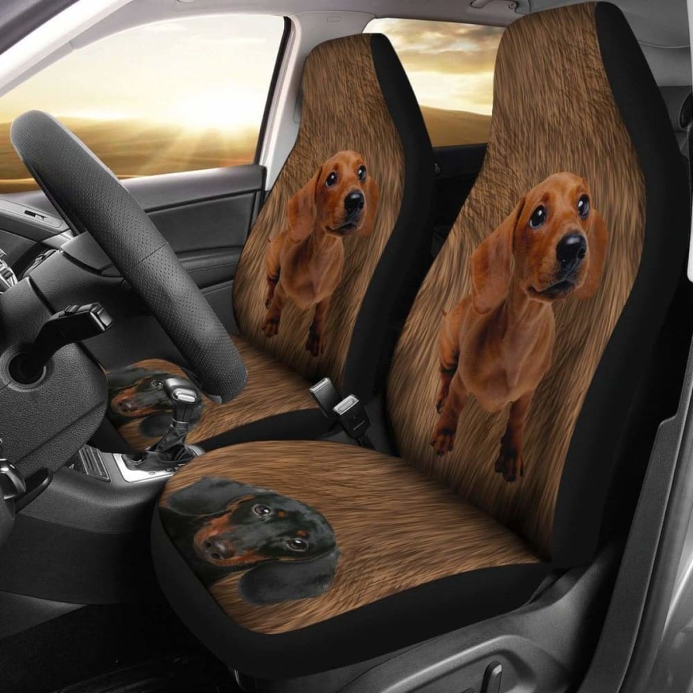 Cute Dachshund Dog Car Seat Covers Amazing 092813