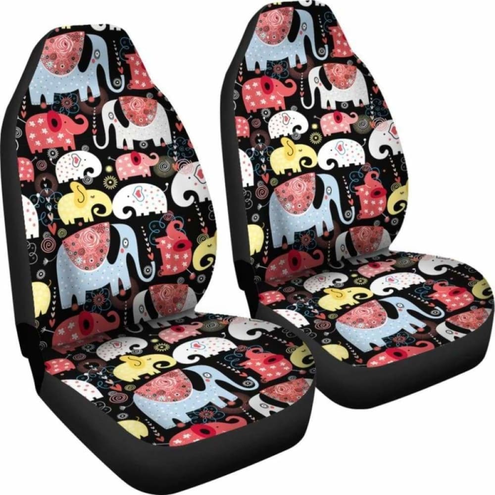 Cute Elephant Car Seat Covers 1 202820 - YourCarButBetter