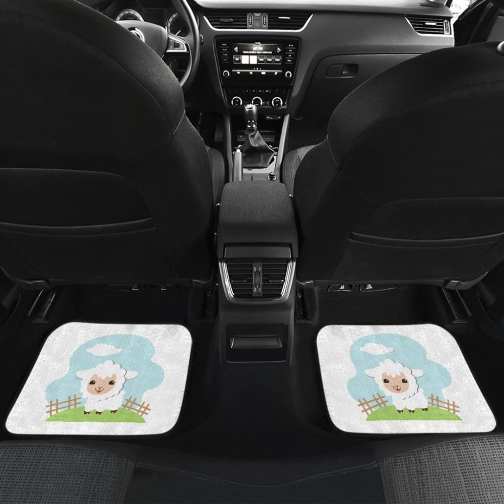 Cute Sheep For Sheep And Farm Lovers Car Floor Mats 212101 - YourCarButBetter