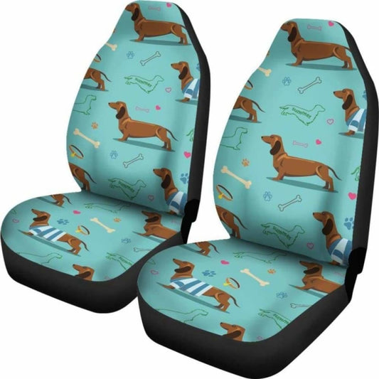 Dachshund Dogs Car Seat Covers 092813 - YourCarButBetter