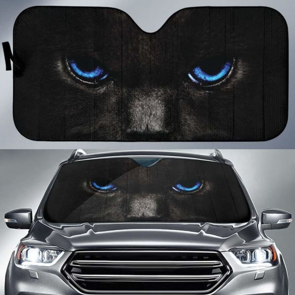 Dark Animals Eyes Car Sun Shades 182102 - YourCarButBetter