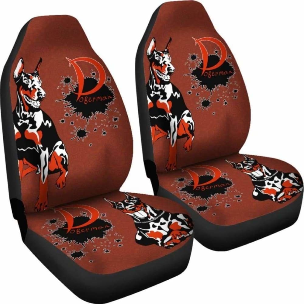 Doberman Car Seat Covers 12 174914 - YourCarButBetter