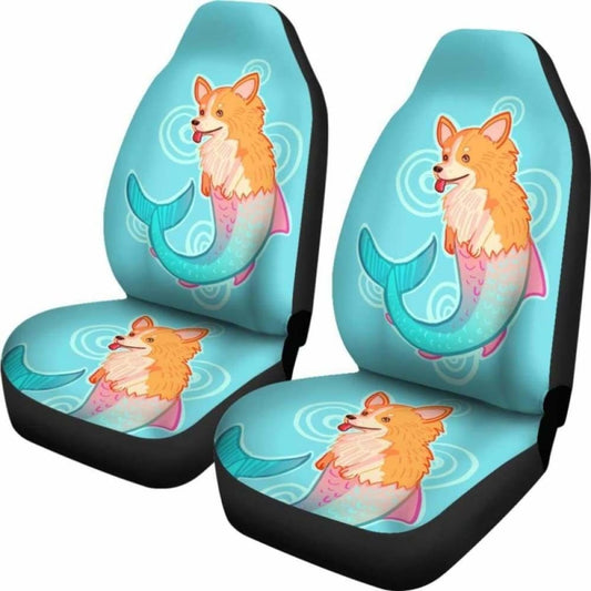 Dog Fish Car Seat Covers 112428 - YourCarButBetter