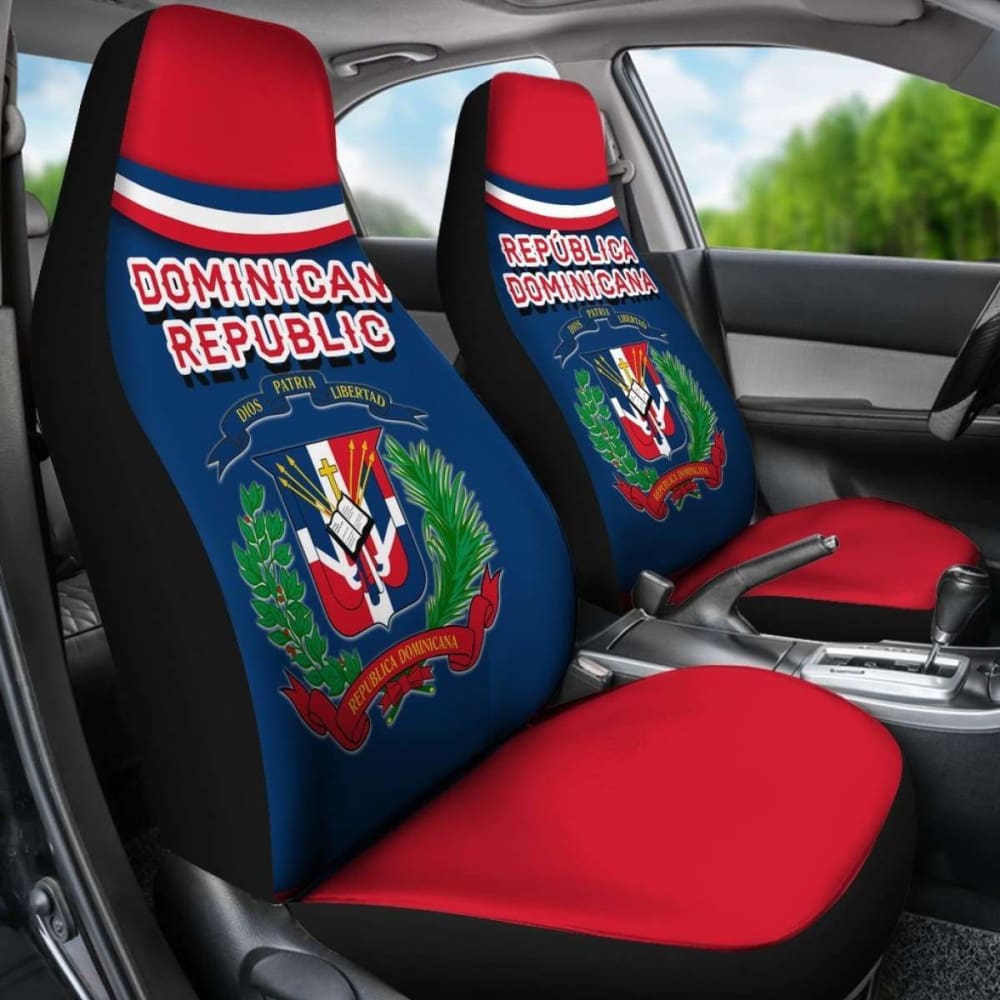 Dominican Republic Car Seat Covers - Vibes Version 092813