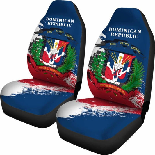 Dominican Republic Special Car Seat Cover (Set Of Two) Awesome 092813