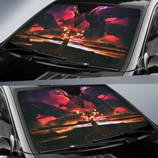 Dragon Darkness Sun Shade amazing best gift ideas 172609 - YourCarButBetter