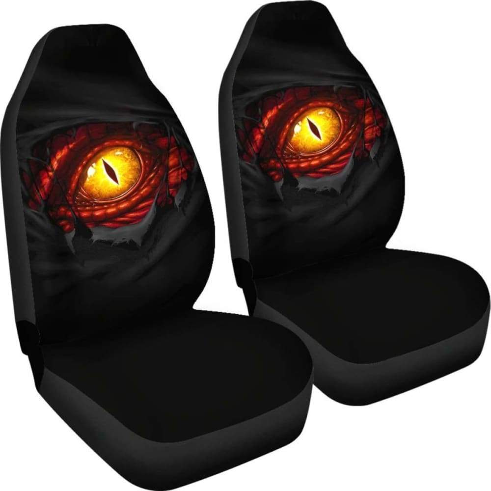 Dragon Eyes 3D Car Seat Covers - Amazing Best Gift Ideas 103709