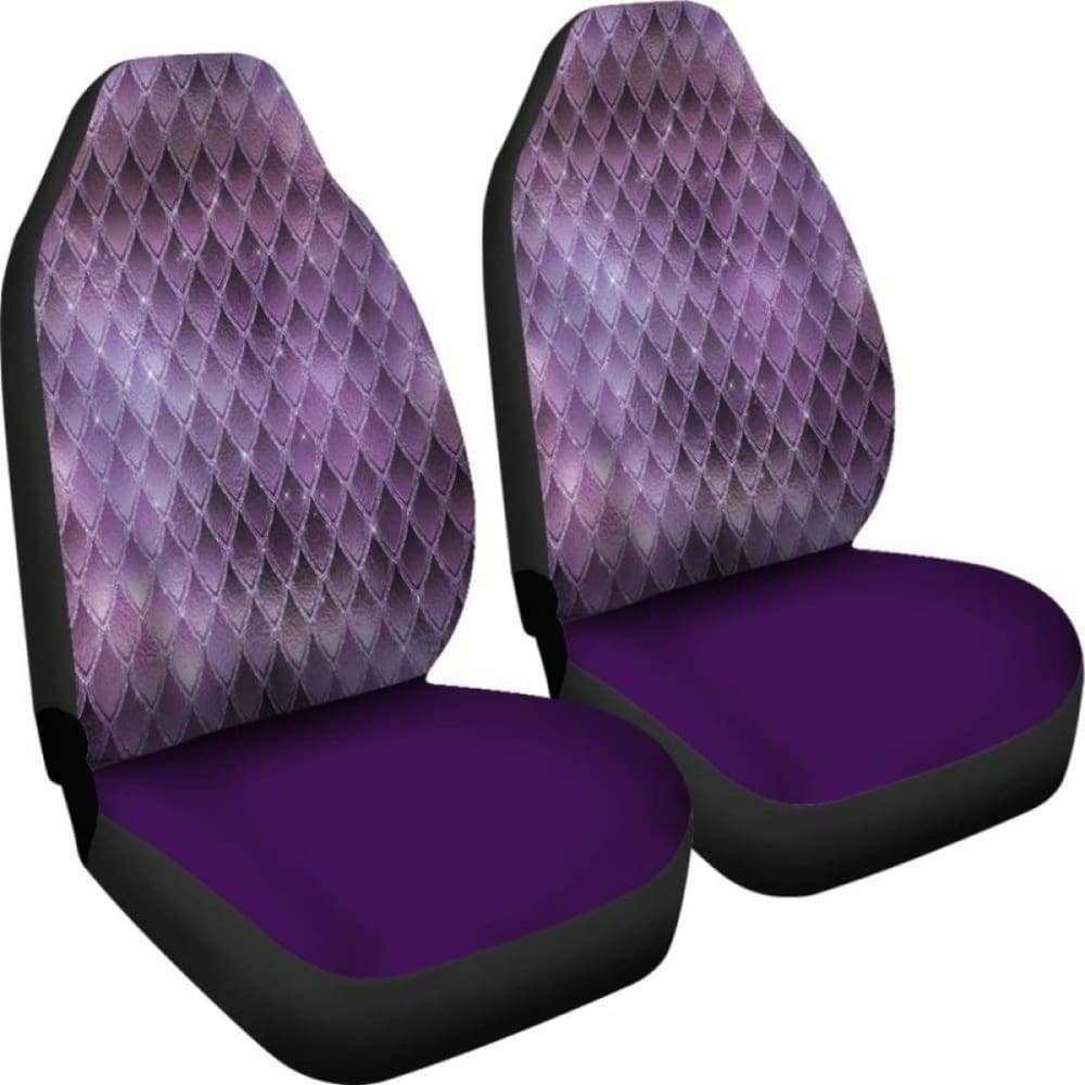 Dragon Glitter Purple Car Seat Covers 103709
