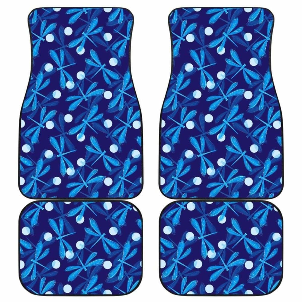 Dragonfly Front And Back Car Mats (Set Of 4) 135711
