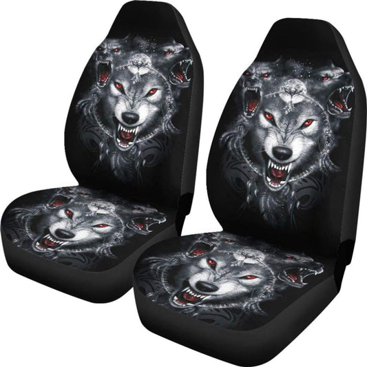 Ferocious Wolf Car Seat Covers 212502