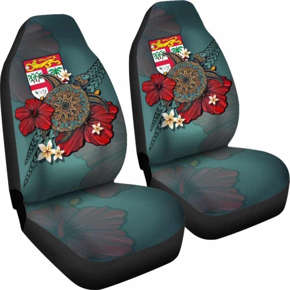 Fiji Car Seat Covers Blue Turtle Tribal Amazing 091114 - YourCarButBetter