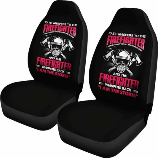 Firefighter I Am The Storm Car Seat Covers 101211
