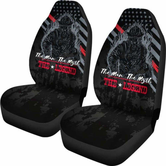 Firefighter Man Myth Legend Car Seat Covers 101211