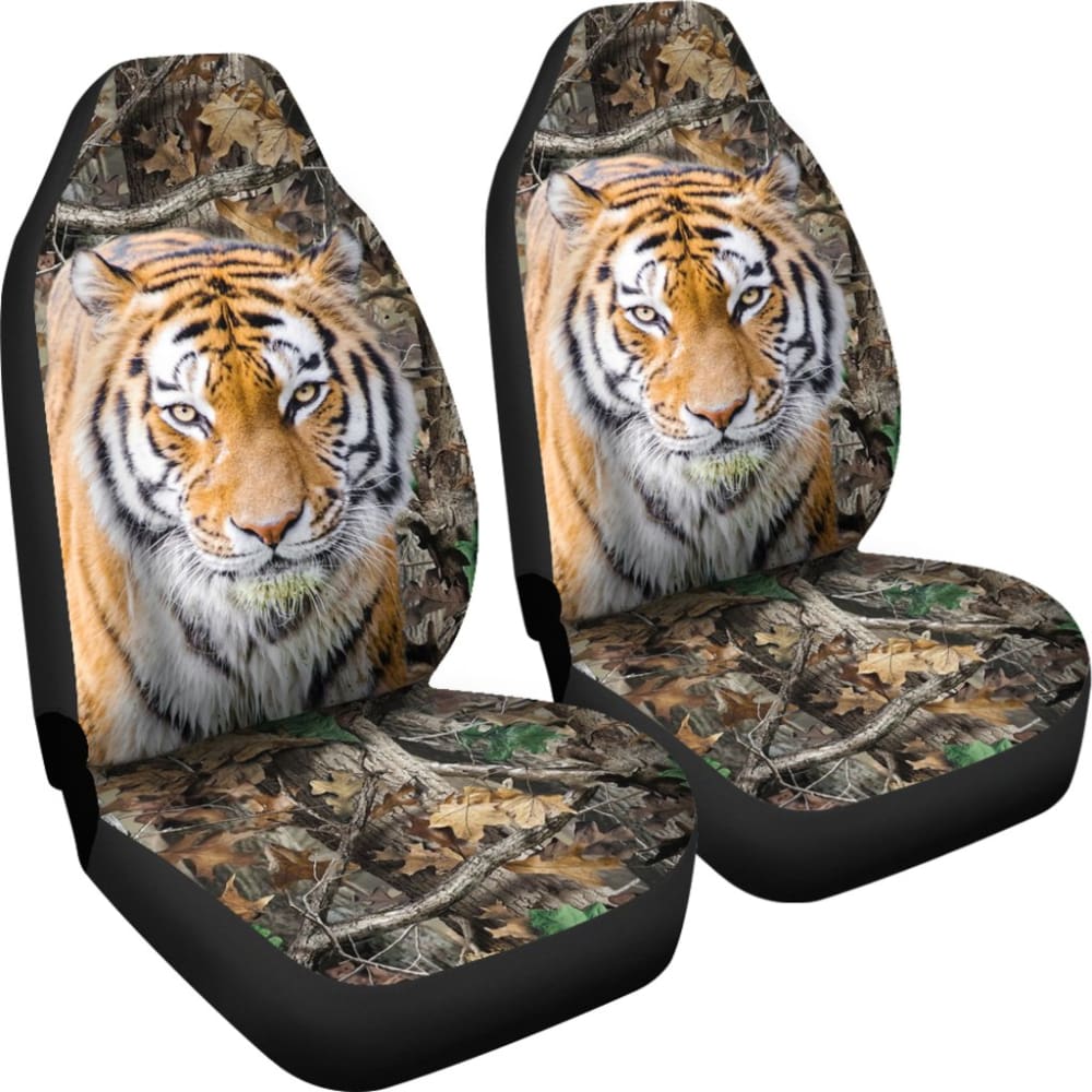 Forest Amazing Tiger Car Seat Covers 211403 - YourCarButBetter