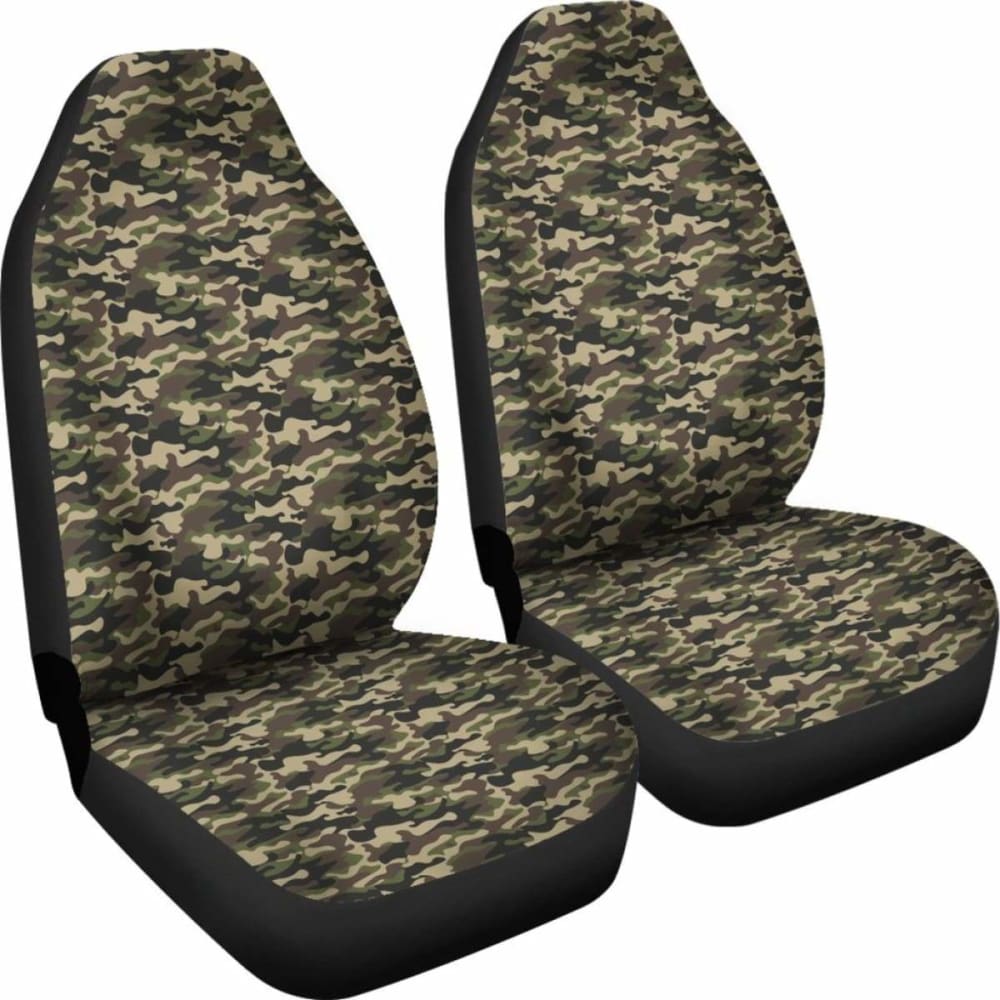 Forest Camo Car Seat Cover 112608