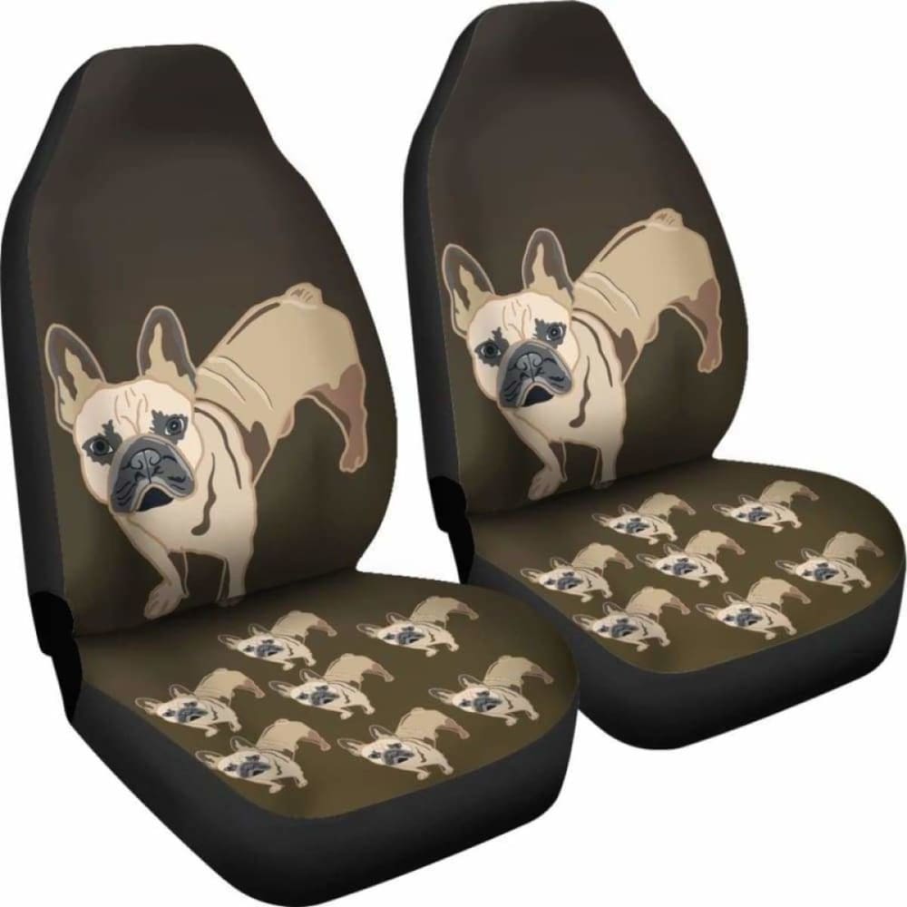 French Bulldog Cartoon Car Seat Cover 194110