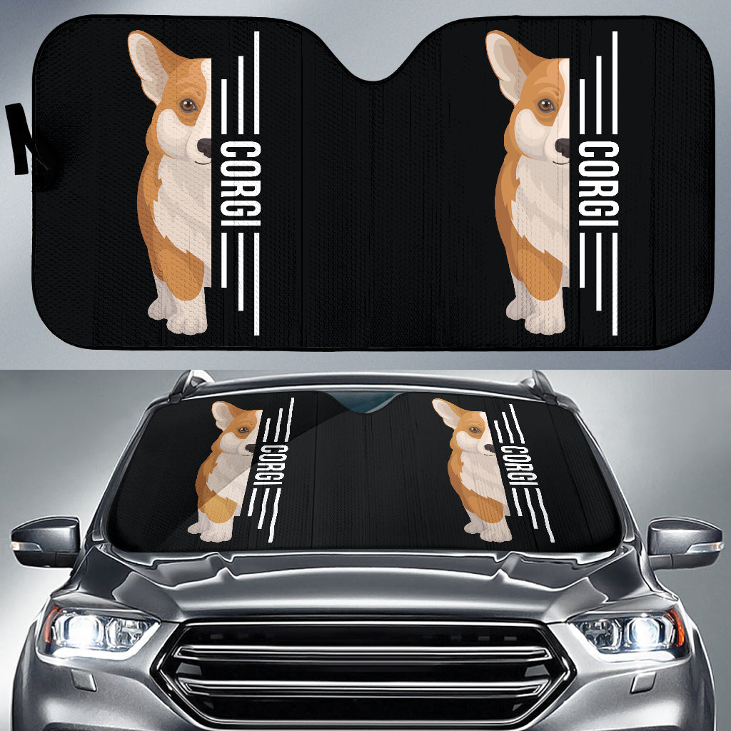 Amazing Corgi Car Auto Sun Shades for Dog Corgi Lovers