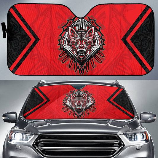 Canada Haida Wolf Car Auto Sun Shades