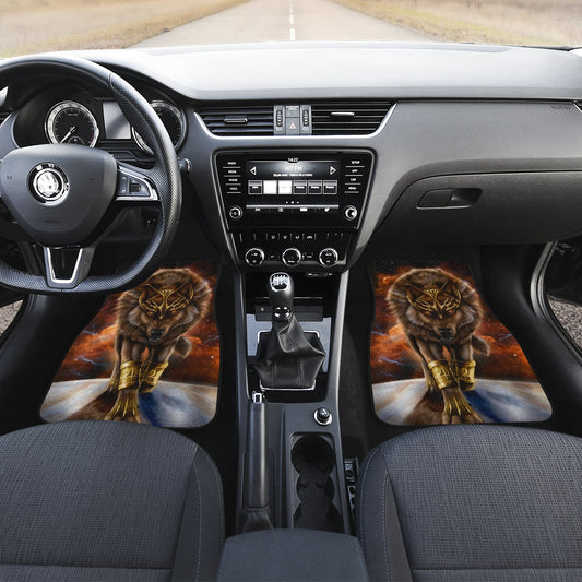 Galaxy Bold Wolf Car Floor Mats 211302