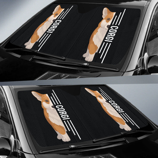 Amazing Corgi Car Auto Sun Shades for Dog Corgi Lovers