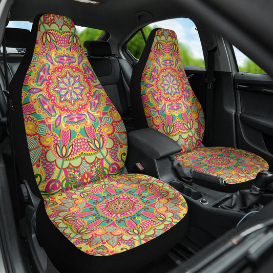 Life With Colors Mandala Car Seat Covers 212501