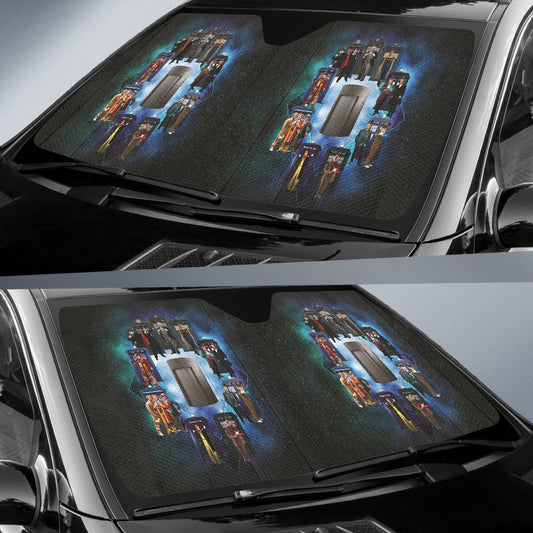 Tardis Telephone Doctor Who Car Auto Sun Shades Amazing 212901