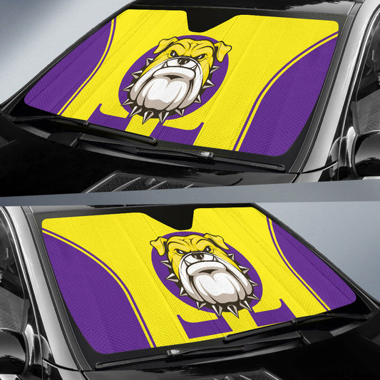 Omega Psi Phi Bulldog Iron Car Auto Sun Shades 212401