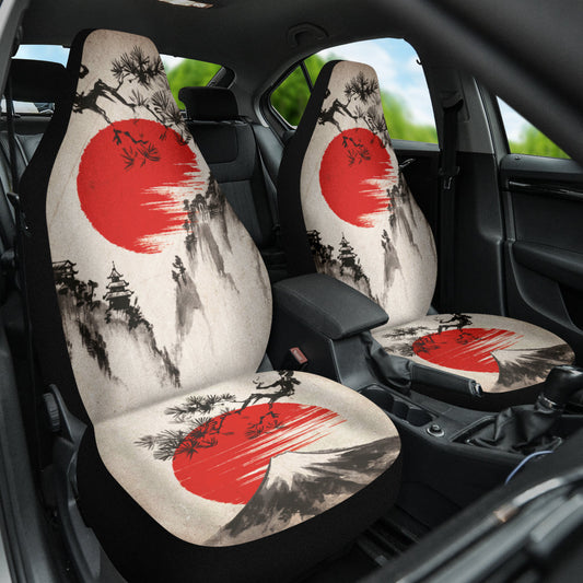 Japan Mountain Landscape Car Seat Covers 212801