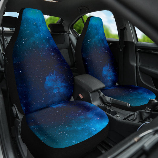 Blue Galaxy Car Seat Covers 210101