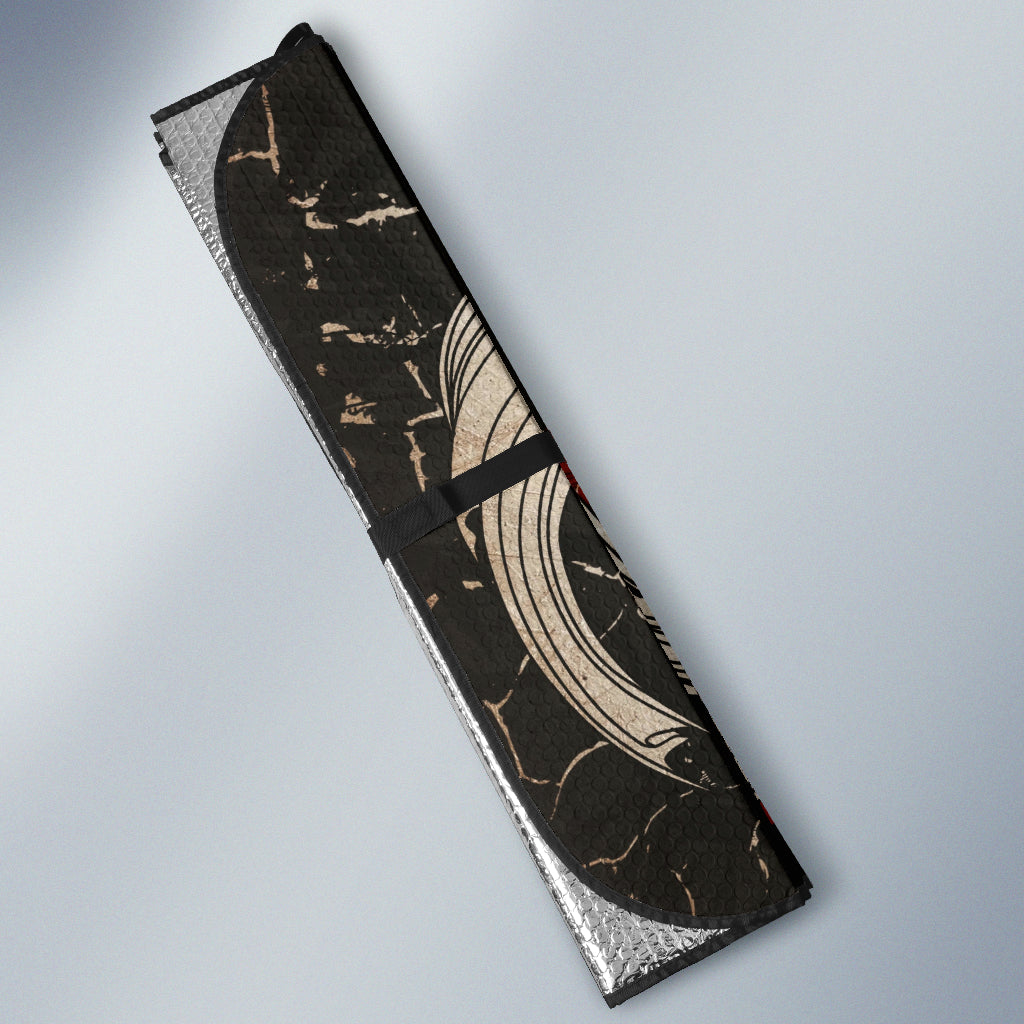 Japan Koi Fish Art Car Auto Sun Shades 212801