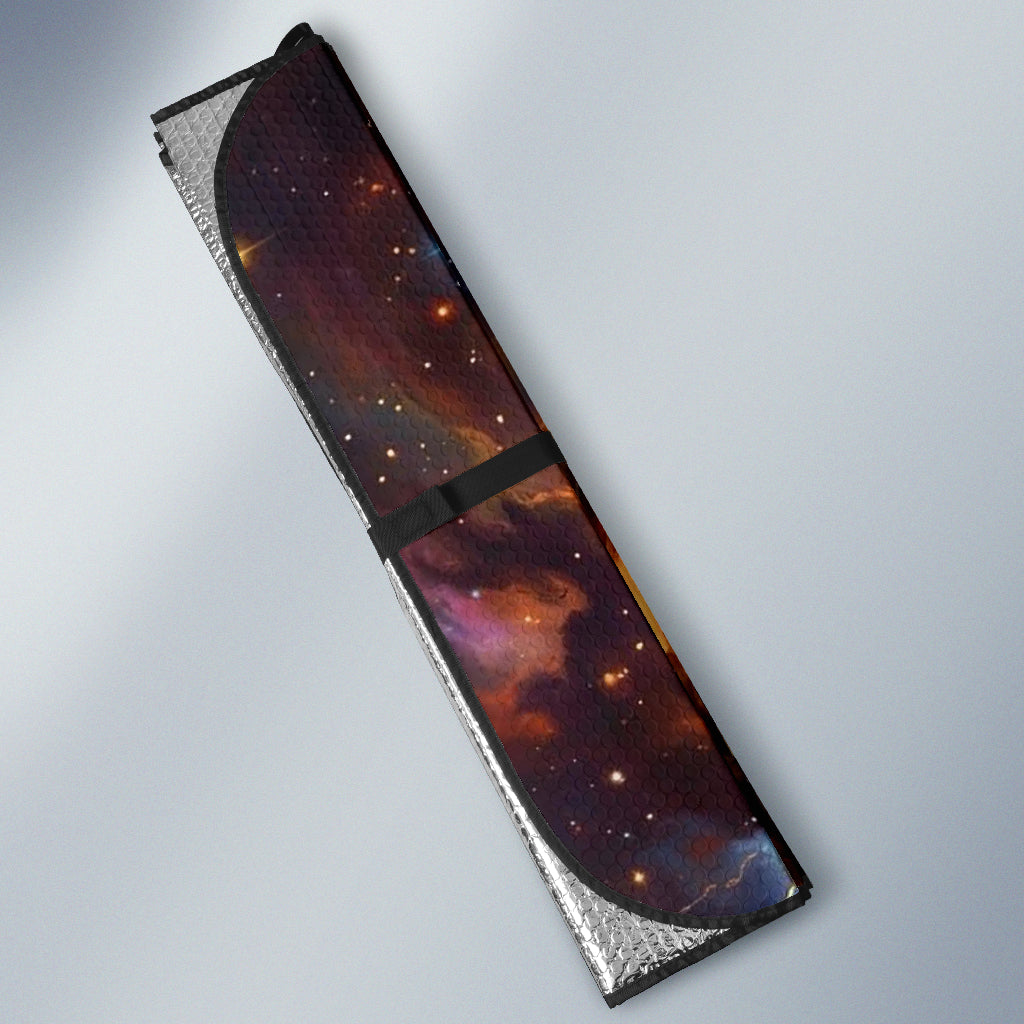 Cosmic Wolf Warrior Fantasy Art Car Auto Sun Shades 211402
