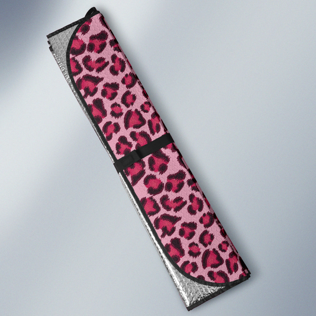 Leopard Pink Skin Car Auto Sun Shades 211701