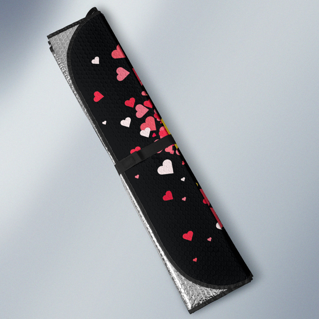 Hawaiian Kanaka Maoli Valentine Queen Car Auto Sun Shades 212301