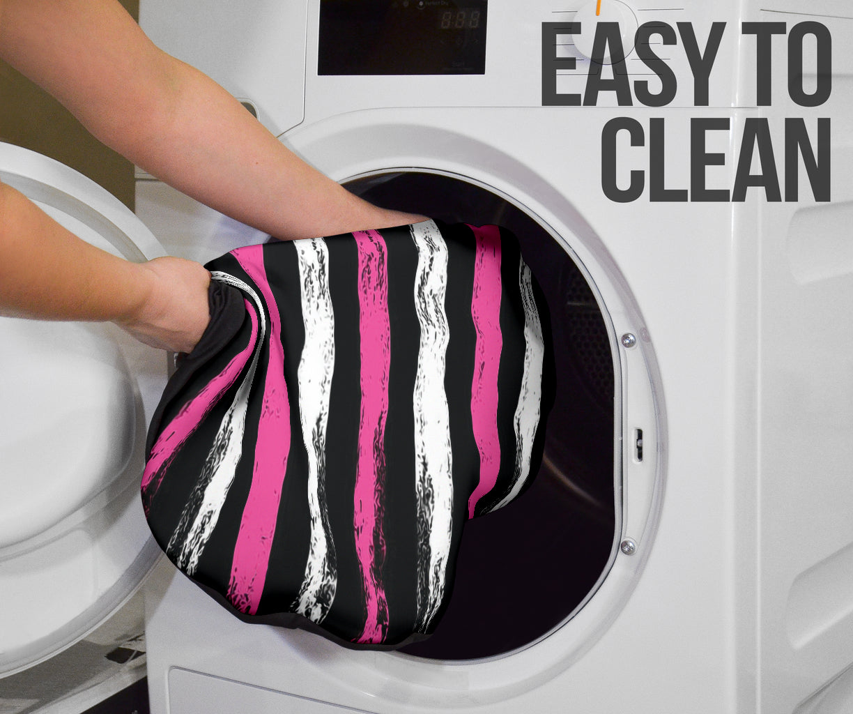 Breast Cancer American Flag Car Seat Covers 210202