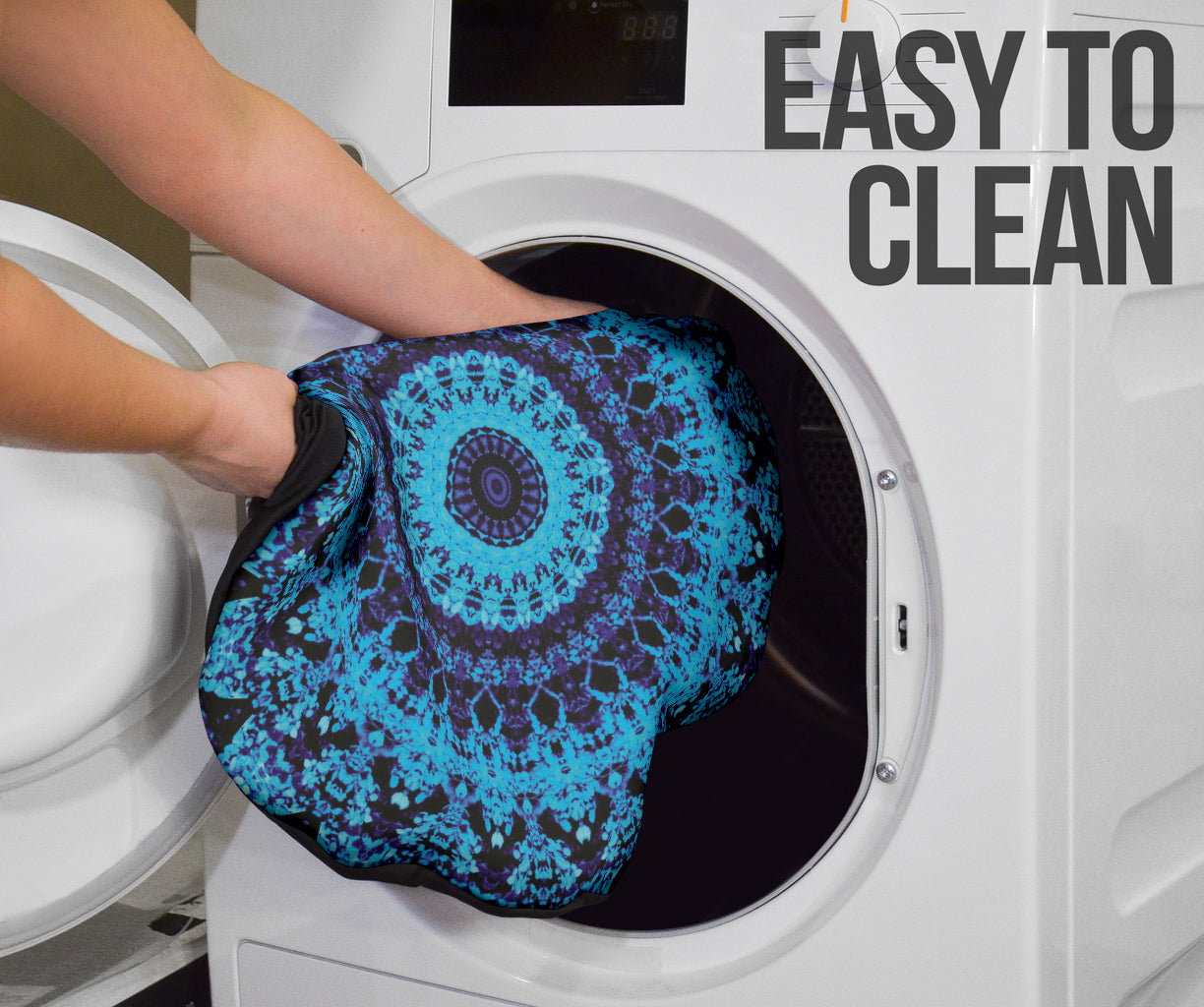 Blue Mandala Circle Car Seat Covers 212401
