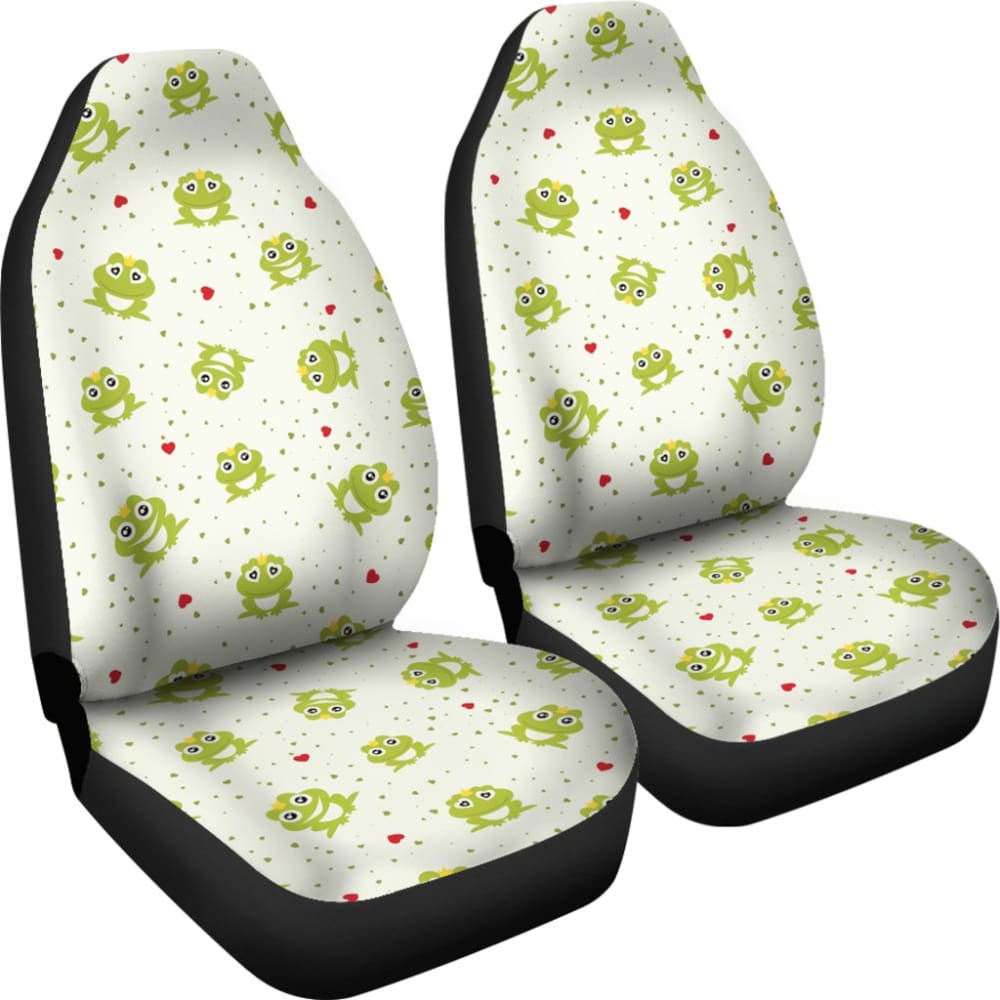Funny Frog Car Seat Covers 211507 - YourCarButBetter