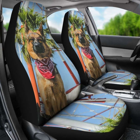 German Shepherd Car Seat Covers 091706
