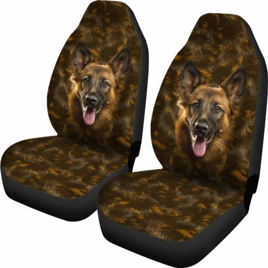 German Shepherd - Car Seat Covers 091706