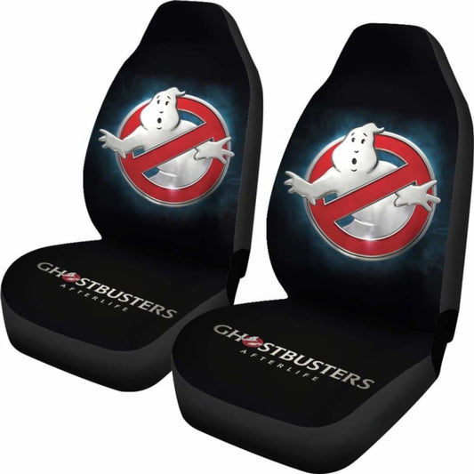 Ghostbusters Afterlife Logo Movie Seat Covers Amazing Best Gift Ideas 094209 - YourCarButBetter