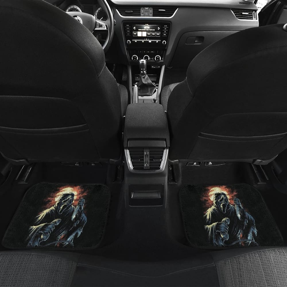 Ghostface Nightmare Car Floor Mats 211501 - YourCarButBetter