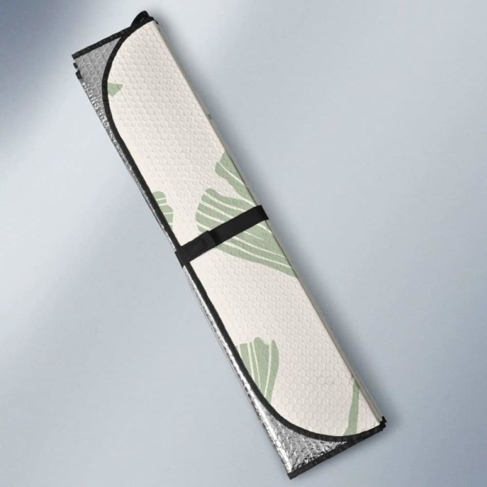 Ginkgo Leaves Pattern Car Auto Sun Shades 182102 - YourCarButBetter