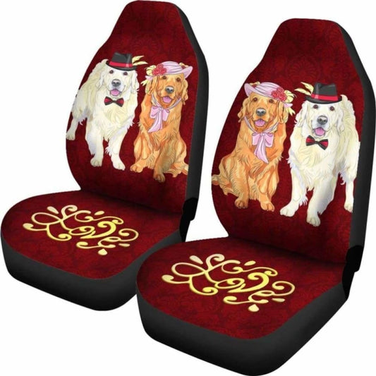 Golden Retriever Car Seat Covers 03 115106