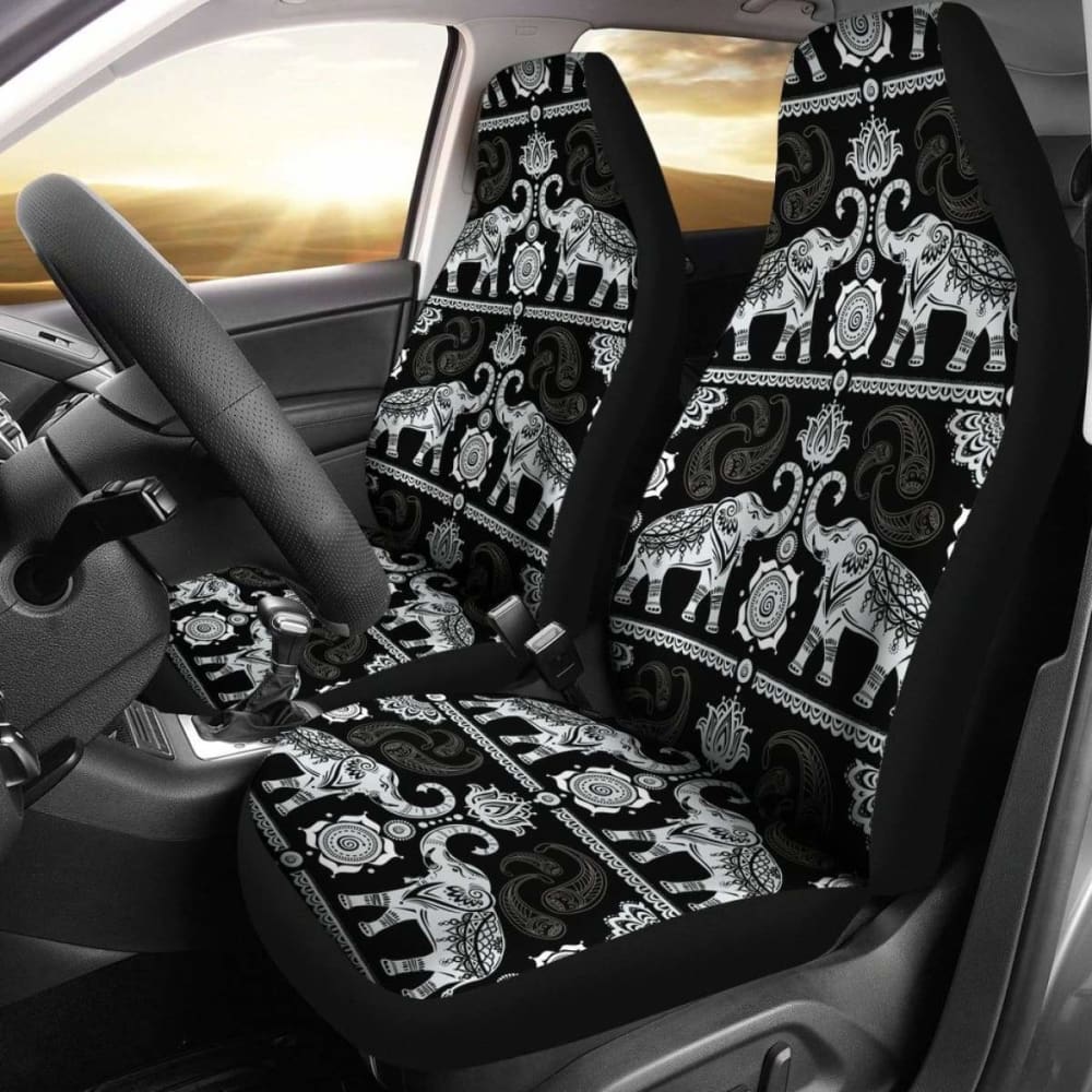 Good Fortune Elephant Car Seat Covers 202820 - YourCarButBetter