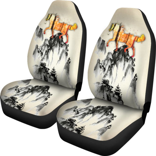 Great Horse Mountain Car Seat Covers 211003