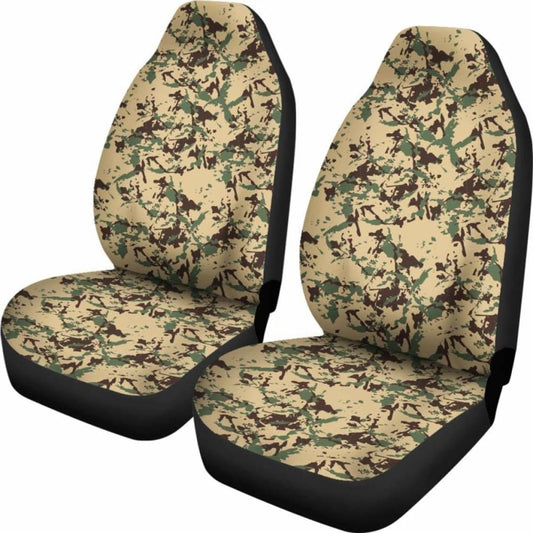 Green Forest Camo Car Seat Cover 112608