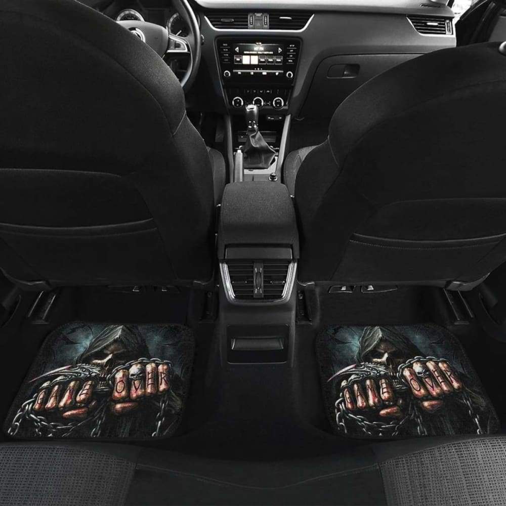 Grim Reaper Art Car Floor Mats Amazing Gift Ideas 213101 - YourCarButBetter