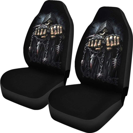 Grim Reaper Black Car Seat Covers Amazing Gift Ideas 211102