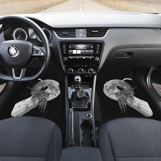 Grim Reaper Full Moon Car Floor Mats 210903 - YourCarButBetter